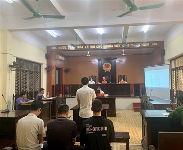 Viện KSND huyện Gia Lâm tổ chức phiên tòa rút kinh nghiệm vụ án hình sự và...